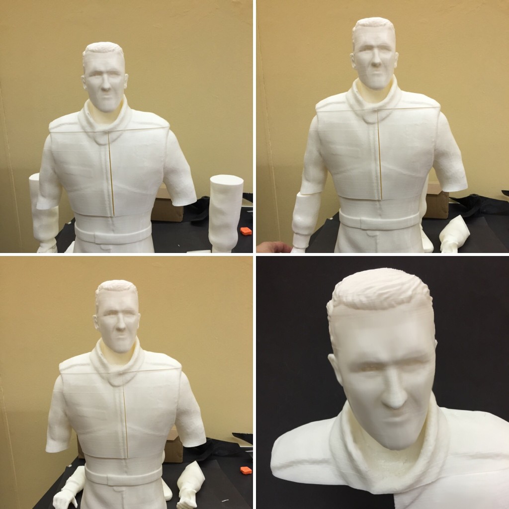 Escultura 3D de Michael Schumacher - Impresión 3D